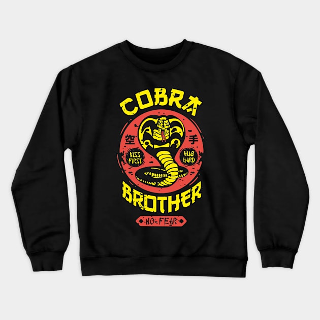 Cobra Brother Crewneck Sweatshirt by Olipop